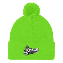 Load image into Gallery viewer, Scarred Sessions Pom-Pom Beanie