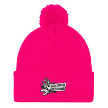 Load image into Gallery viewer, Scarred Sessions Pom-Pom Beanie